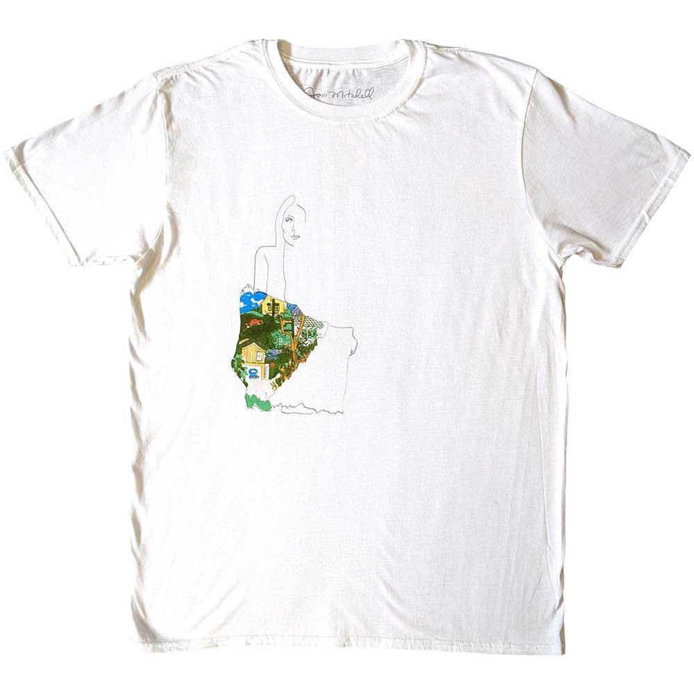 Joni Mitchell Unisex T-Shirt Womens Album
